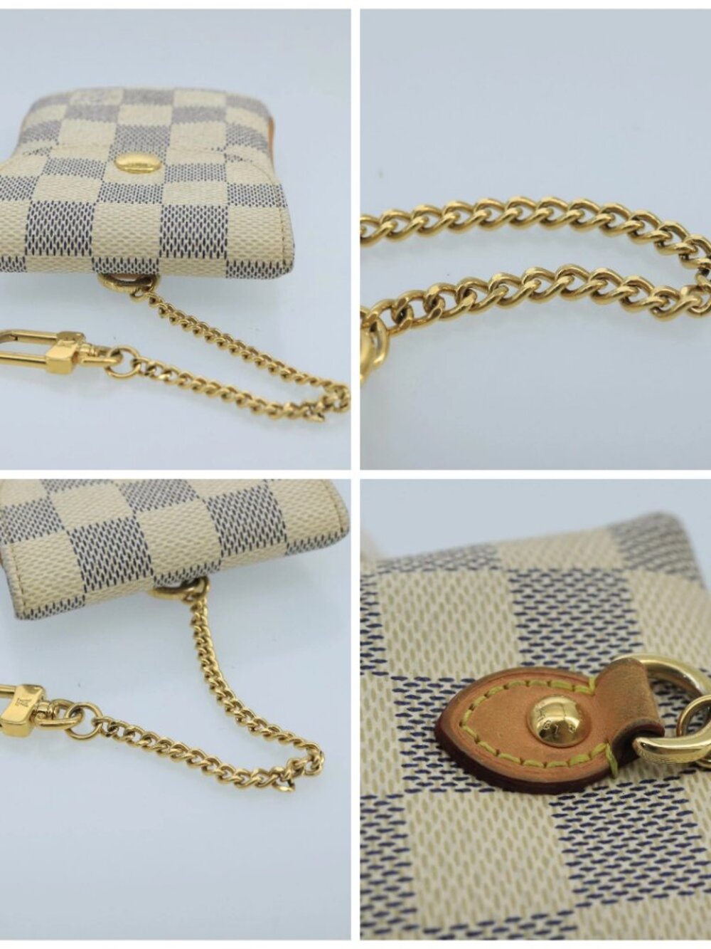 LOUIS VUITTON Damier Azur Etui Telephonne MM Cell Phone Case - Picture 16 of 16
